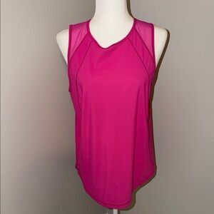 Lululemon Athletica Sculpt Bright Pink Tank Top